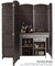 Sorbus Extra Wide - Diamond Weave Fiber Room Divider- 8 Panel